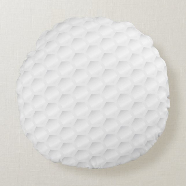 Golf ball texture round cushion (Front)