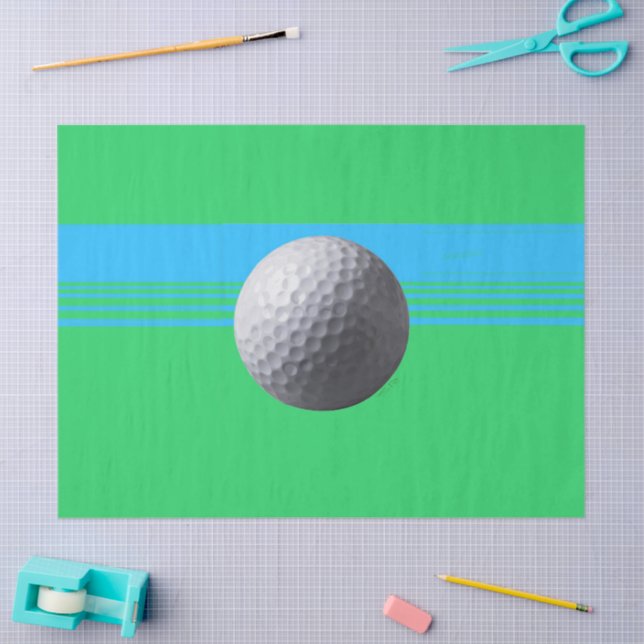Golf Ball tissue paper large (Craft)