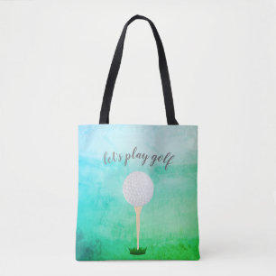 golf ball tote bag design for golfers