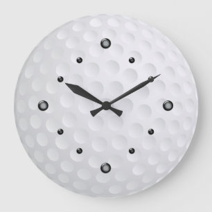 Golf Ball Wall Clock