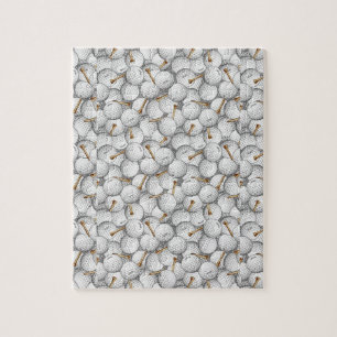 Golf Balls and Tees Jigsaw Puzzle