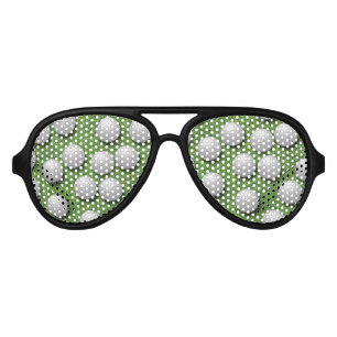 Golf Balls Aviator Sunglasses