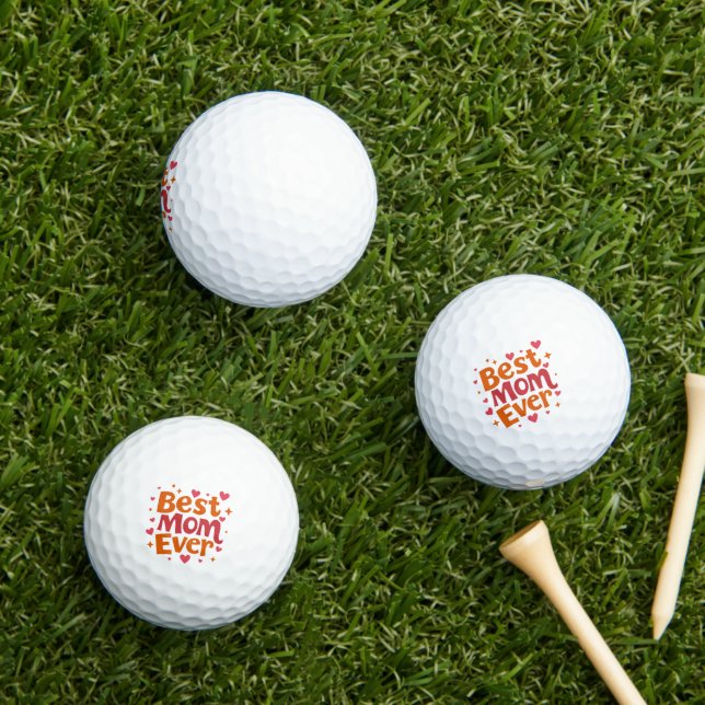 Golf Balls - Best Mum Ever (Insitu Grass)