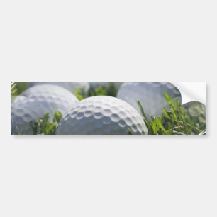 Golf Balls Bumper Sticker