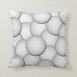 Golf Balls Collage Cushion