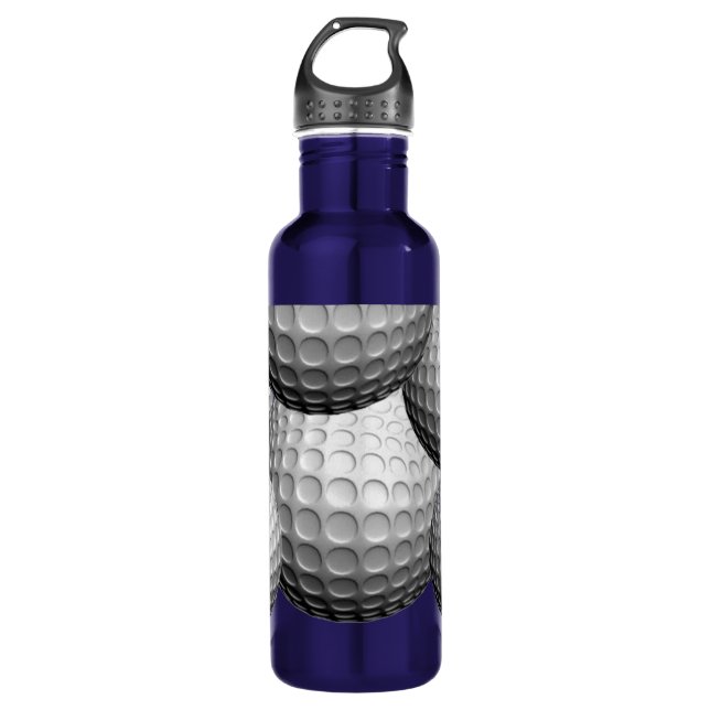 Golf Balls Customisable 710 Ml Water Bottle (Front)