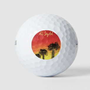 Golf Balls - "Desert Celebration"  by All Joy Art