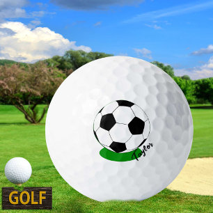 Golf Balls for Soccer fans Monogrammed / Football