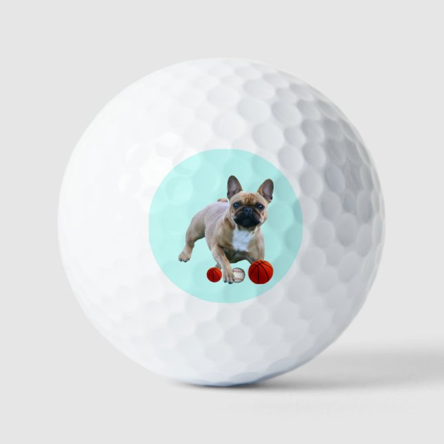 Golf balls French Bulldog (Front)