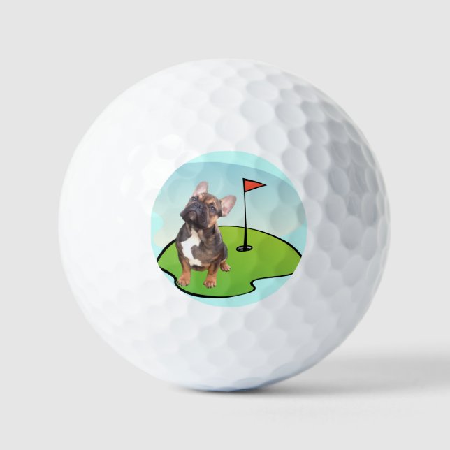 Golf balls French Bulldog (Front)