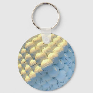 Golf Balls Key Ring