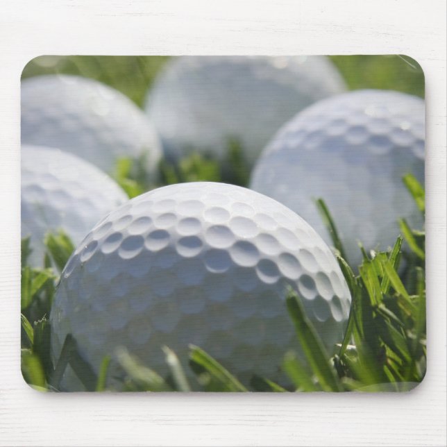 Golf Balls Mouse Pad (Front)