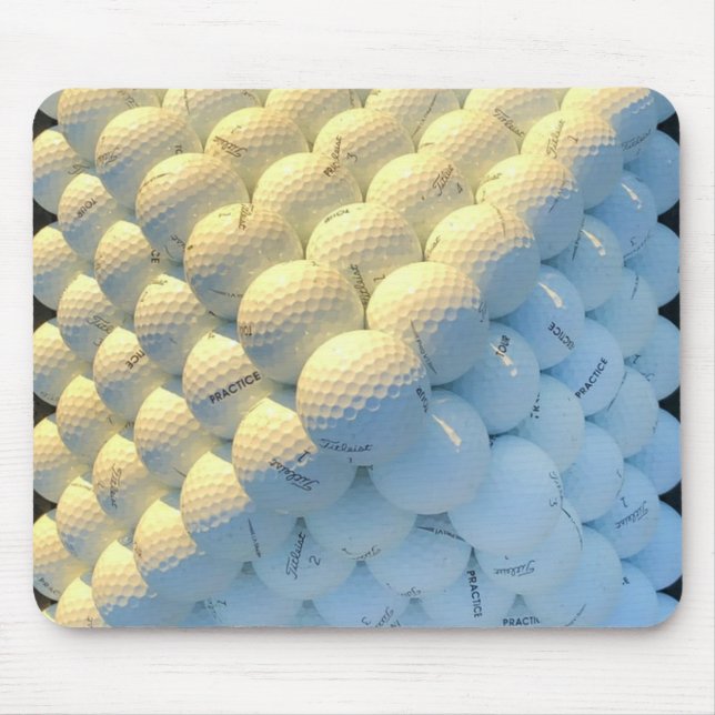 Golf Balls Mouse Pad (Front)