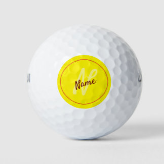 Golf balls "Name"
