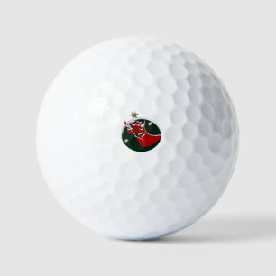 Golf balls Santa Claus Is Coming