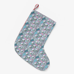Golf Balls Small Christmas Stocking