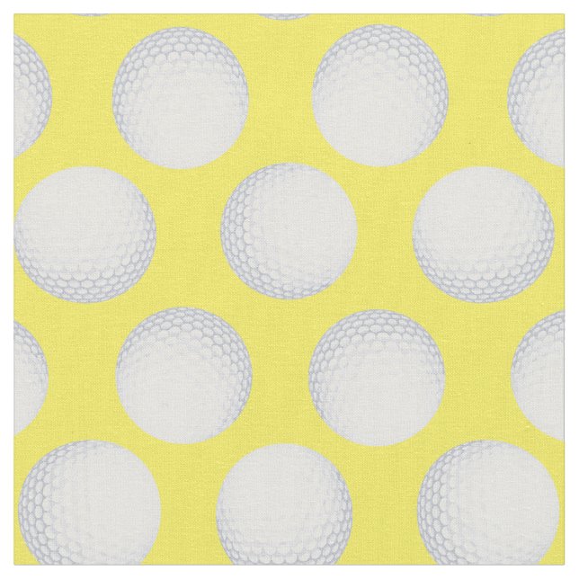 Golf Balls Sports Golfing Fabric (Close Up)