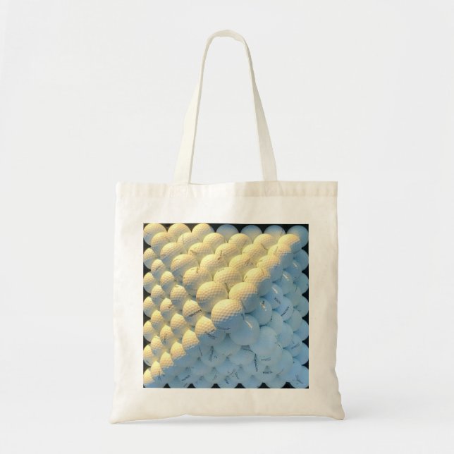 Golf Balls Tote Bag (Front)