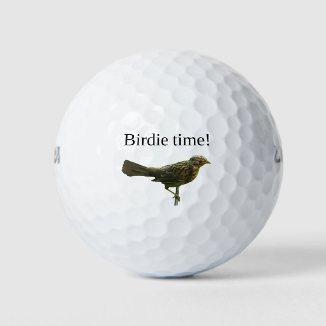 Golf Balls w/ a birdie (Front)