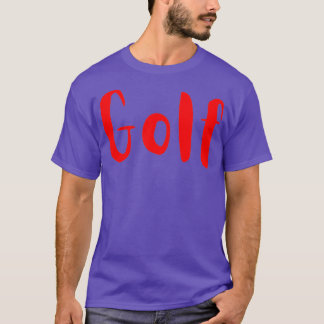 Golf Baseball Cap Golf Golfer Triblend 1 T-Shirt