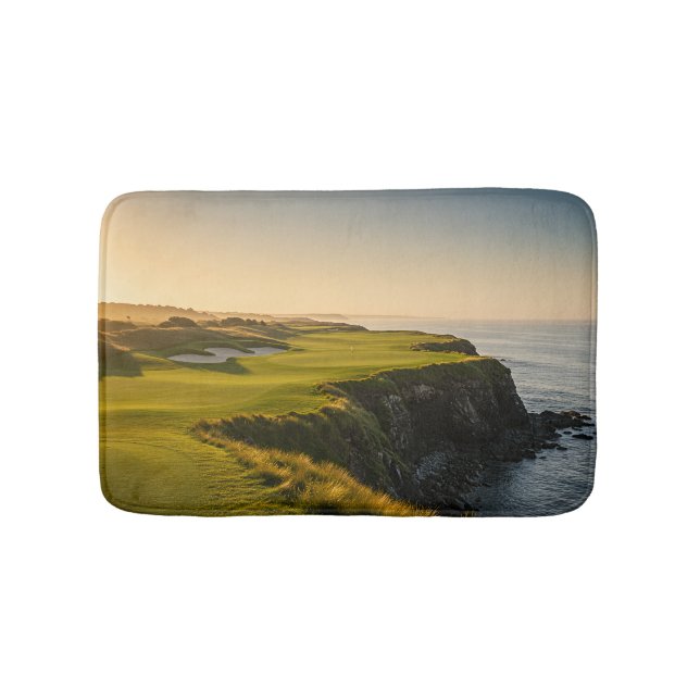 Golf Bath Mat Scenic Golf Course View (Front)