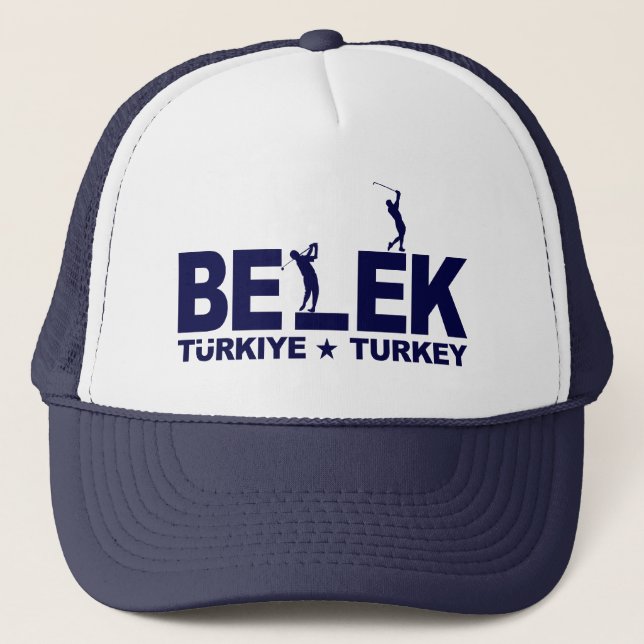 GOLF BELEK hat - blue (Front)