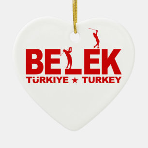 GOLF BELEK ornament - customisable