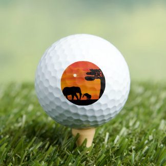 Golf Belephant, ,sky ,animals ,sunrise ,nature Balls