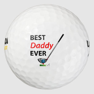 GOLF Best Daddy Ever Gift Cool Golf Balls