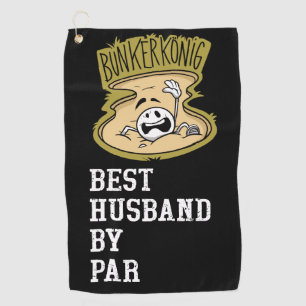 Golf Best Husband by Par Golf Towel – Funny Gift 