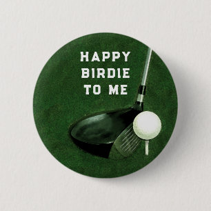 Golf Birdie 6 Cm Round Badge