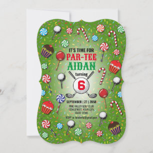 Golf Birthday Par-Tee Design