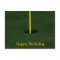 Golf Birthday Postcard