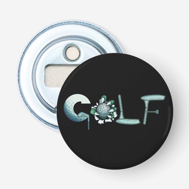 Golf Bottle Opener (Front)