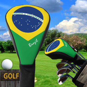 Golf Brazil & Brazilian Flag / Golf Clubs Covers