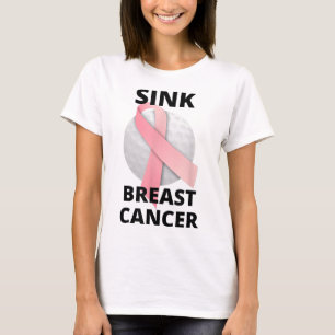 Golf Breast Cancer Awareness T-Shirt