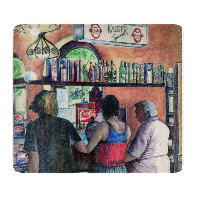 Golf Bufe, Budapest Cutting Board (Front)