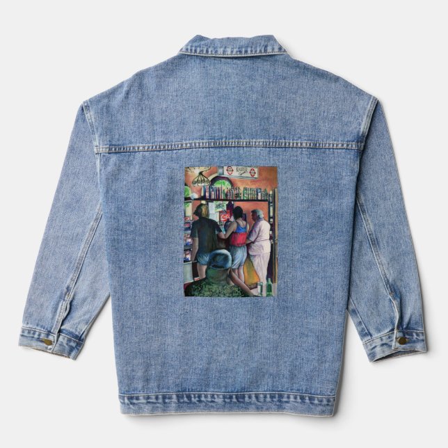Golf Bufe, Budapest Denim Jacket (Back)