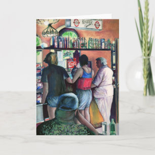 Golf Bufe Budapest Hungary Greeting Card