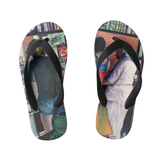 Golf Buffe, Budapest Kid's Thongs (Footbed)