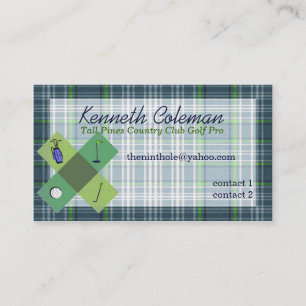 Golf Business Card