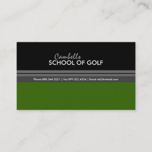 Golf  Business Card