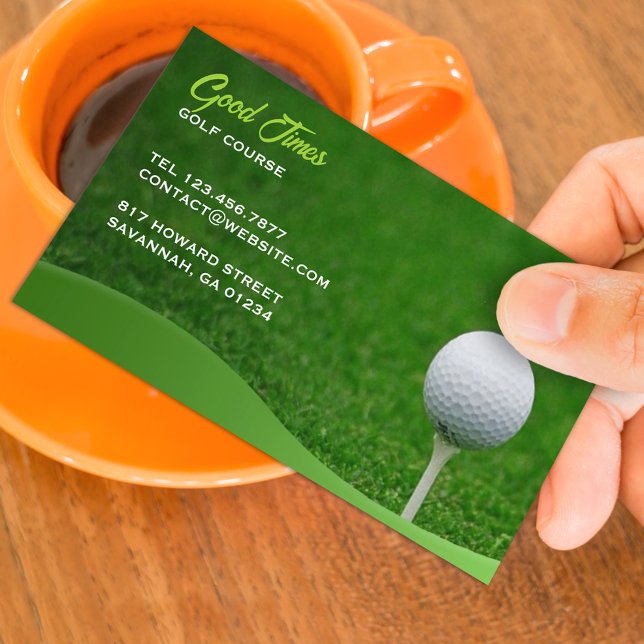 Golf Business Card (Creator Uploaded)