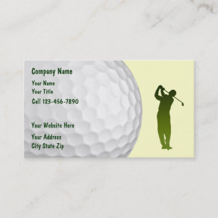 Golf Business Cards