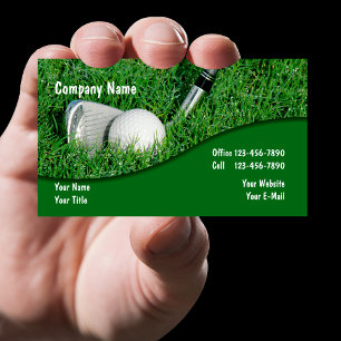 Golf Business Cards