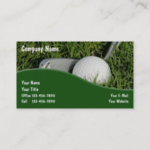 Golf Business Cards