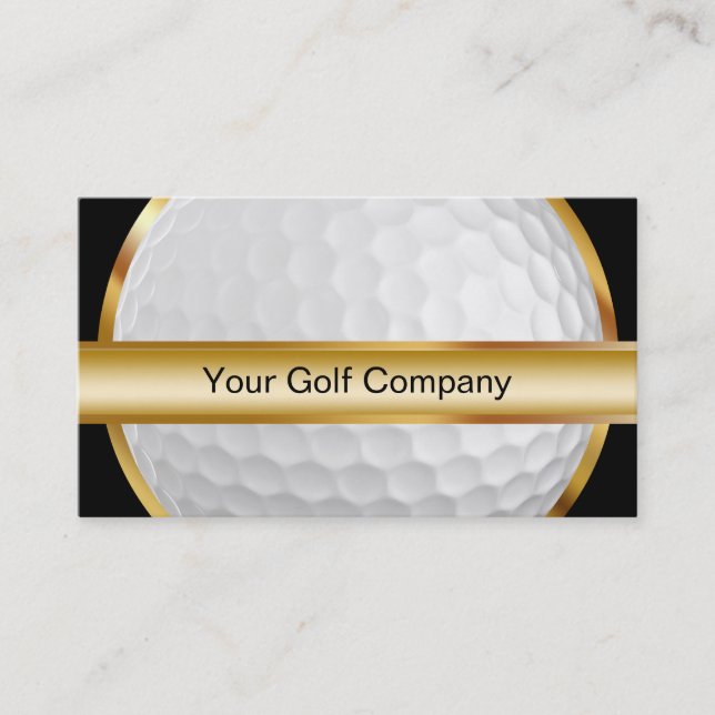 Golf Business Cards (Front)