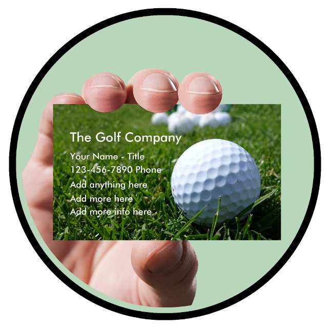 Golf Business Or Services Business Card (Creator Uploaded)