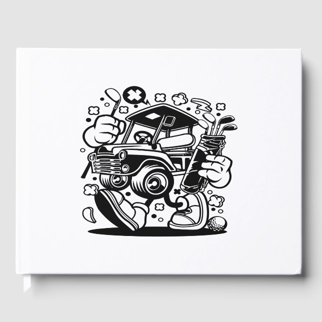 Golf Car Guest Book (Front)