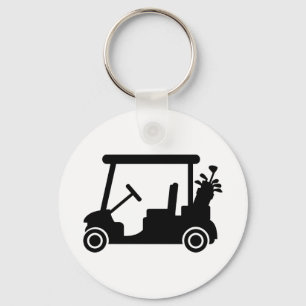 Golf car key ring